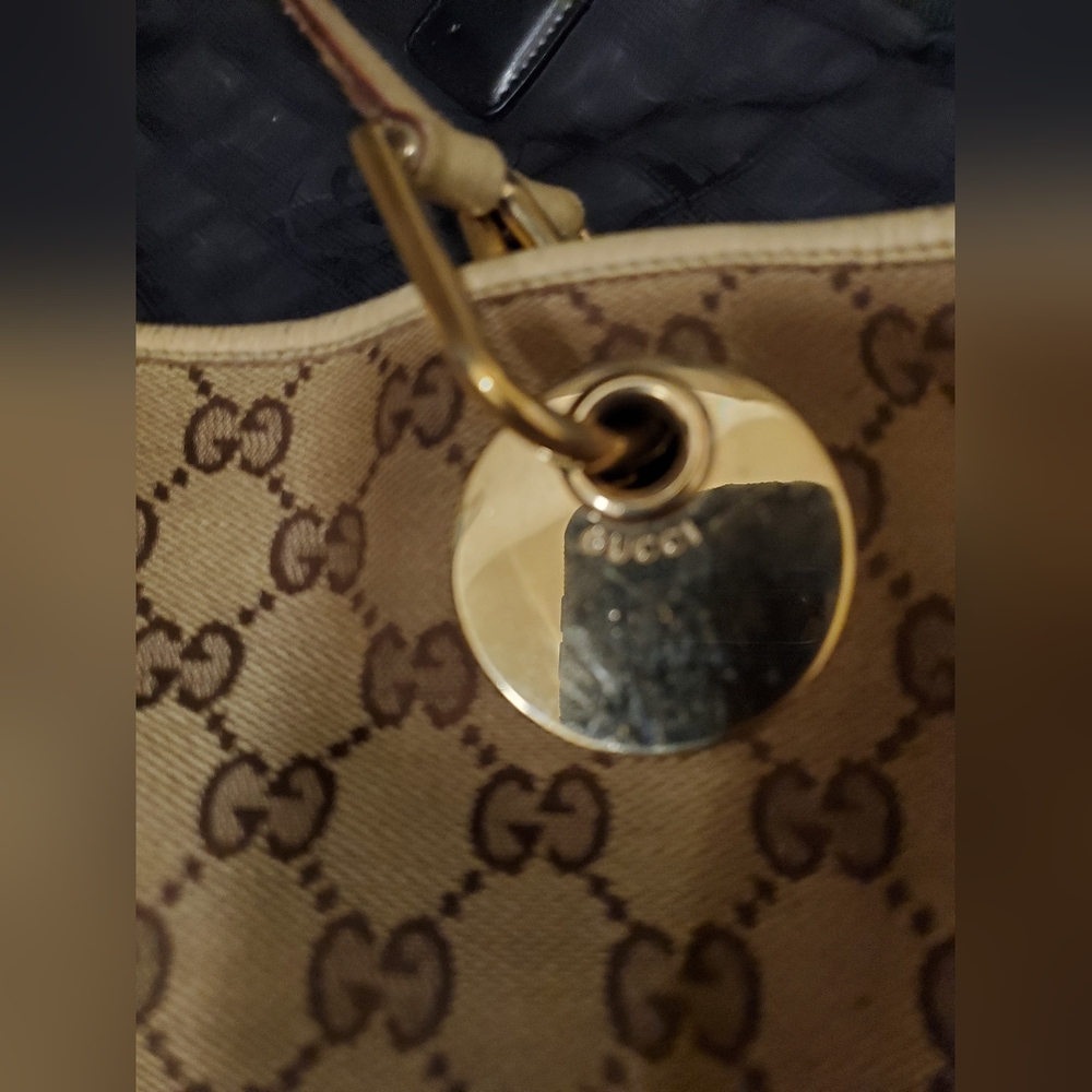 Authentic Gucci Monogram Canvas Tote - image 3